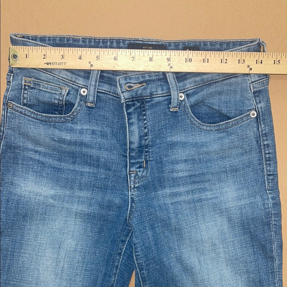 Lucky Brand women's Blue Stretch Skinny Jeans Tapered Fit Size 26 - Picture 6 of 8